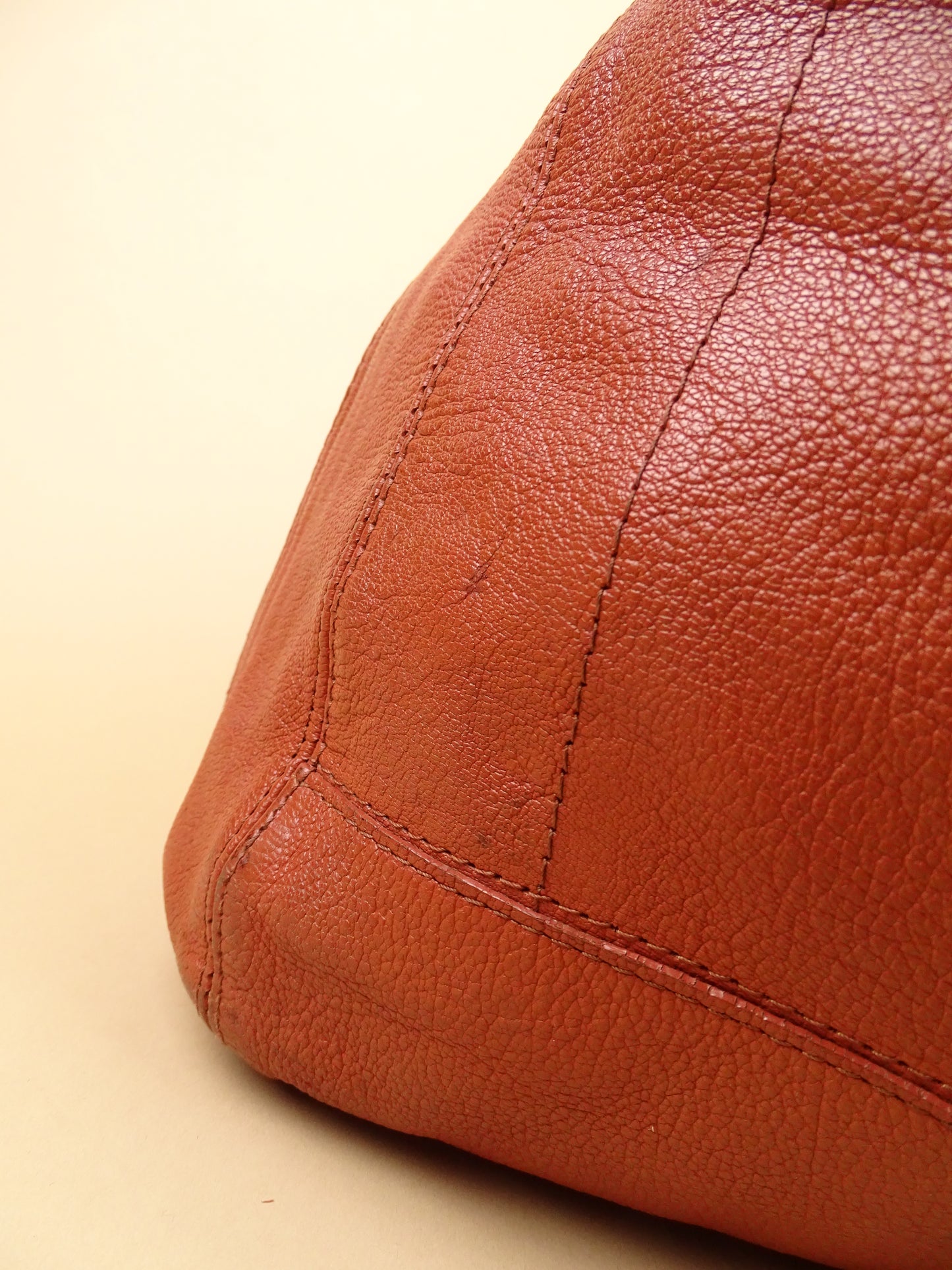 Sac Jérôme Dreyfuss "Max" Femme Couleur Cognac En Cuir