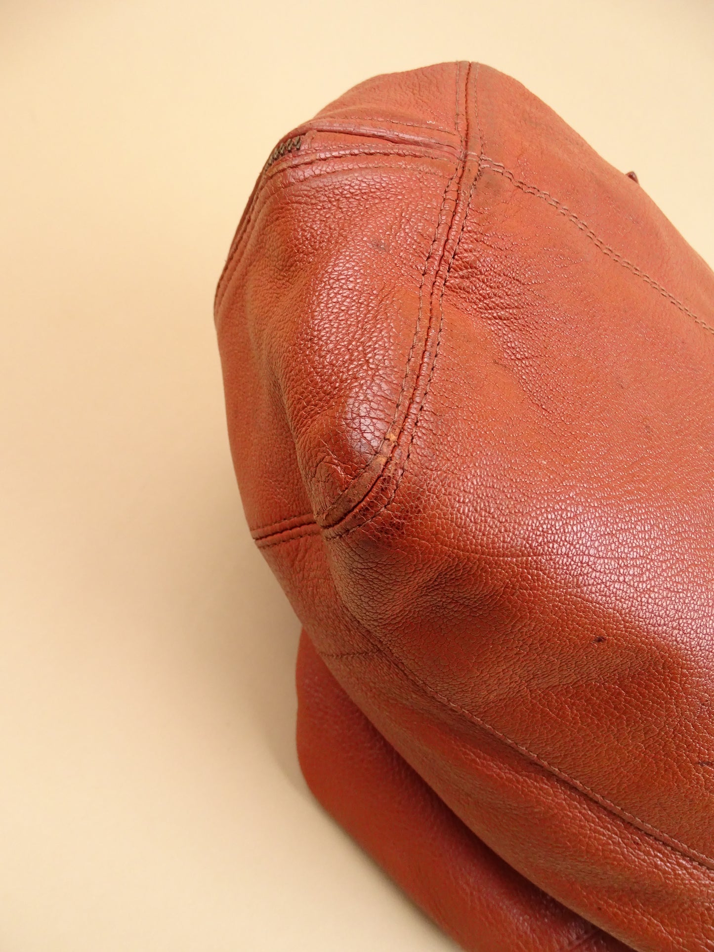 Sac Jérôme Dreyfuss "Max" Femme Couleur Cognac En Cuir