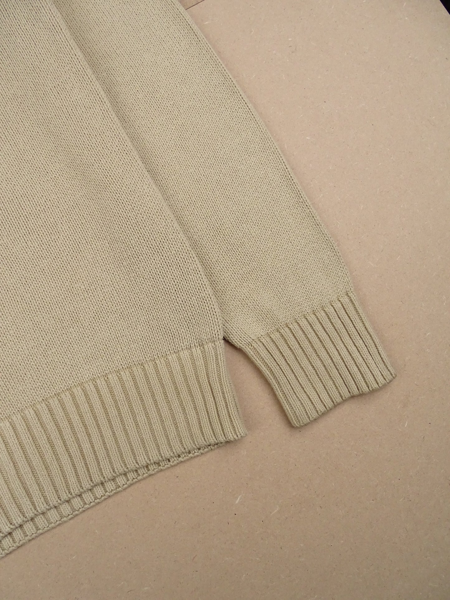 Pull Burberry Col Rond Homme Beige XL Homme Coton Acrylique