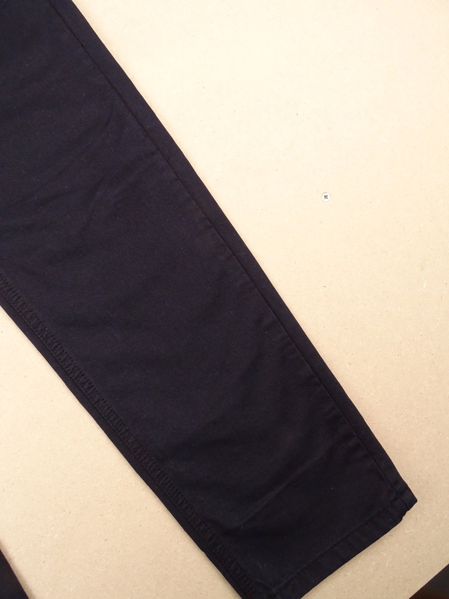 Pantalon Burberry Chino Bleu Marine 100% Coton 36 / XS / Homme