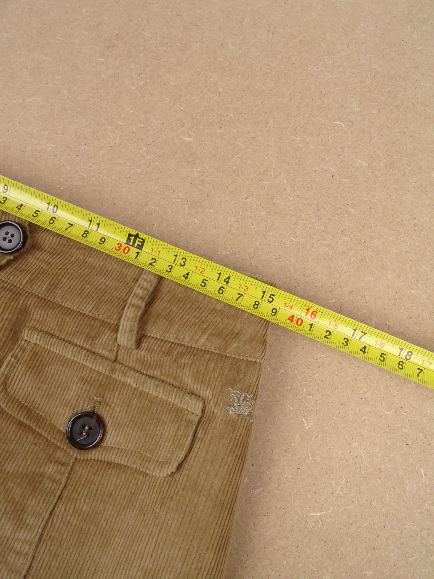 Jupe Burberry Velours En Dessous Mi-Longue Genoux Beige 42 / XL Femme Y2K