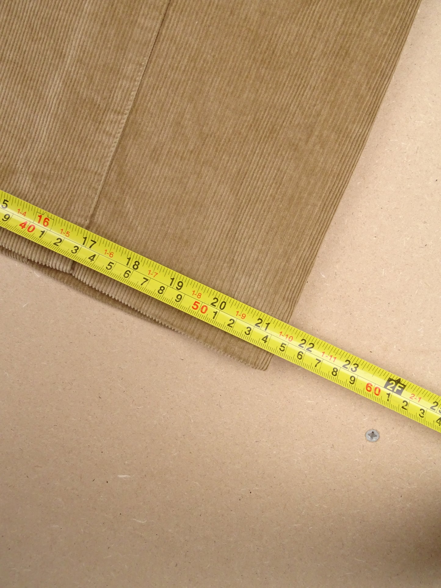 Jupe Burberry Velours En Dessous Mi-Longue Genoux Beige 42 / XL Femme Y2K