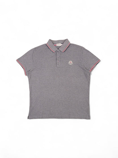Polo Moncler Gris S Homme