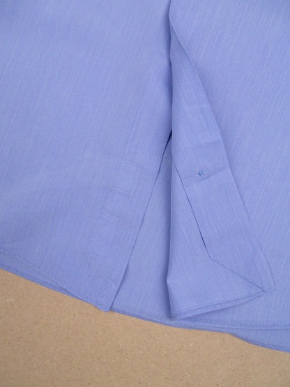 Chemise Burberry Bleue Logo Brodé L Homme
