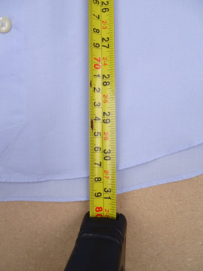 Chemise Burberry Bleue Logo Brodé L Homme