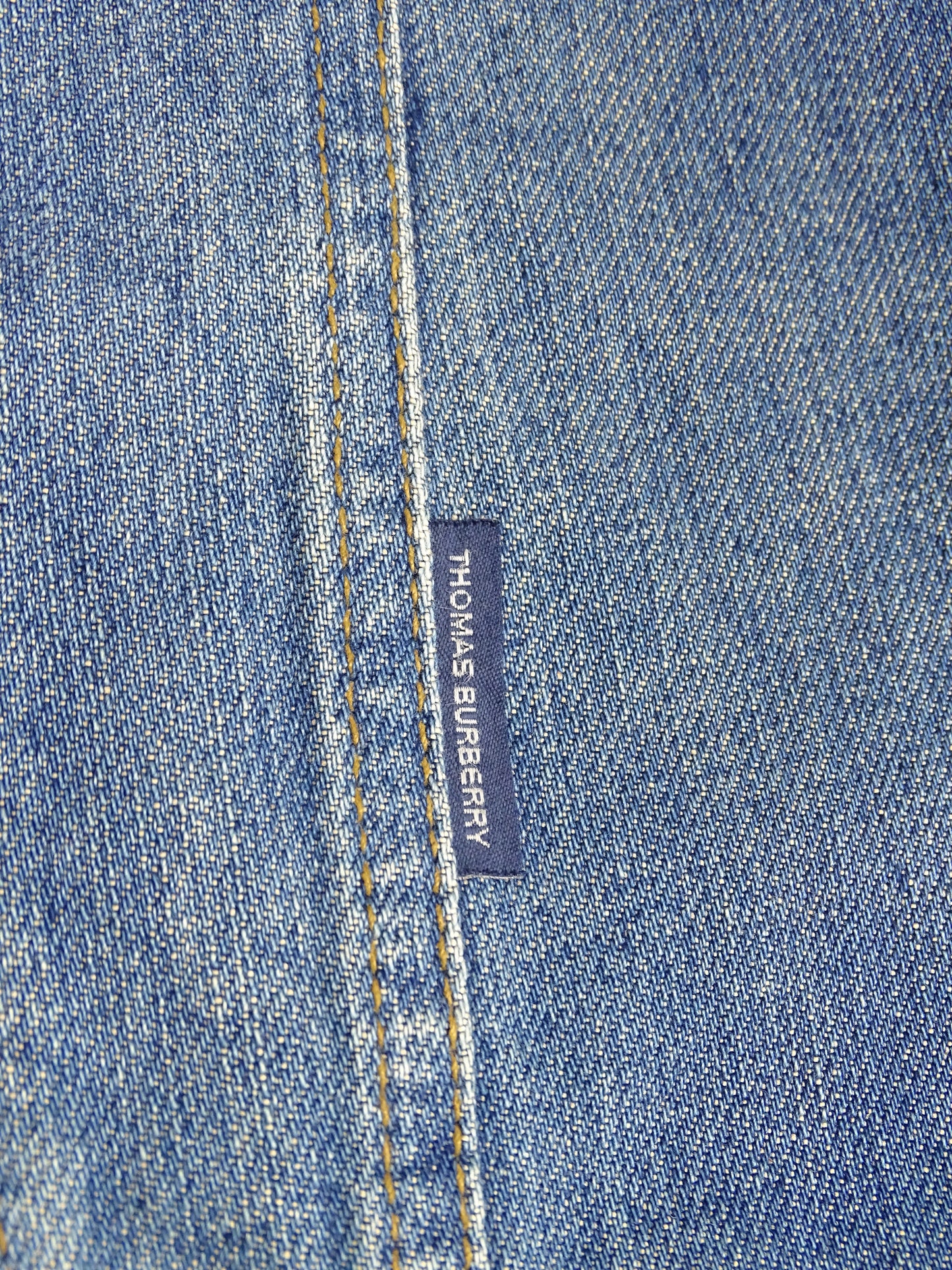 Veste Burberry En Jean Bleu S Femme