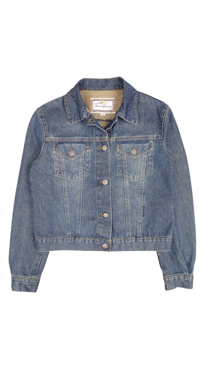 Veste Burberry En Jean Bleu S Femme