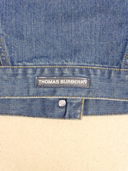 Veste Burberry En Jean Bleu S Femme