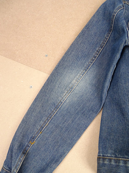 Veste Burberry En Jean Bleu S Femme