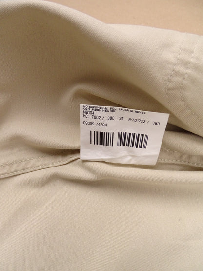 Veste Chemise Courte / Crop Burberry Beige Avec Poches L Femme