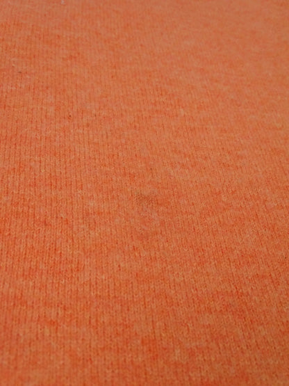 Pull Burberry Orange Col Rond M Homme Laine