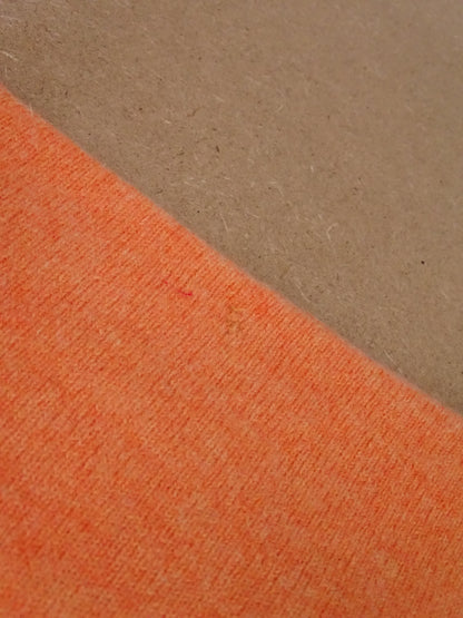 Pull Burberry Orange Col Rond M Homme Laine