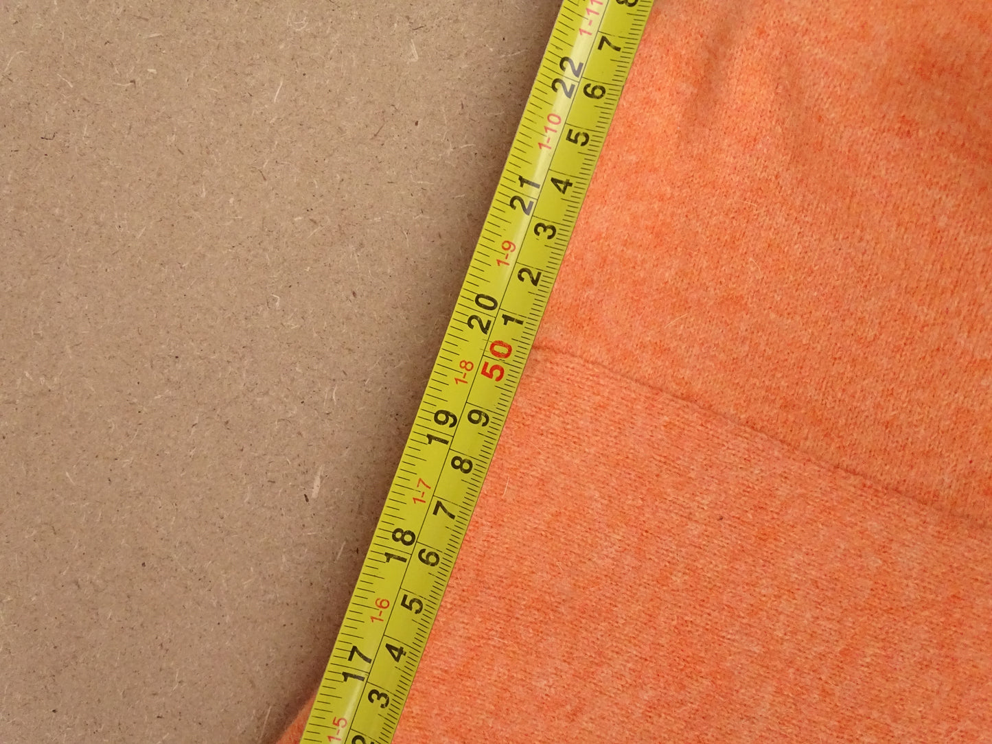 Pull Burberry Orange Col Rond M Homme Laine