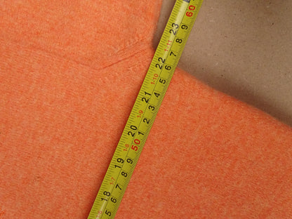 Pull Burberry Orange Col Rond M Homme Laine