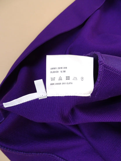 Mini-Jupe Bubble Miu Miu  Plissée Violette nylon Coton S Femme