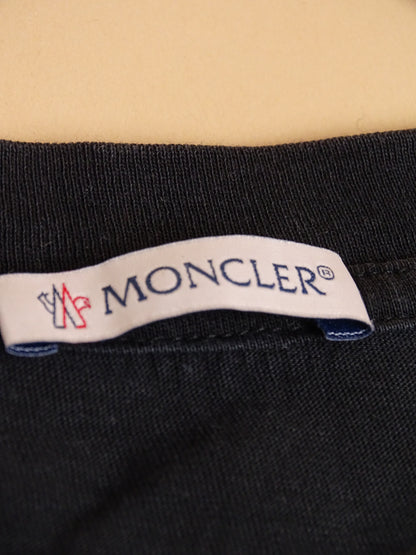 Moncler T-shirt Coton Noir L Homme
