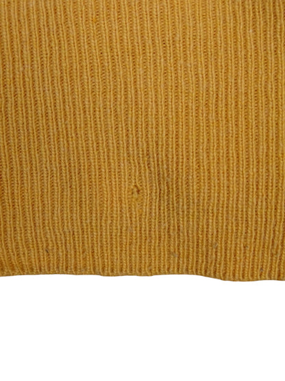 Pull Jaune Burberry Col Rond Coton M Homme