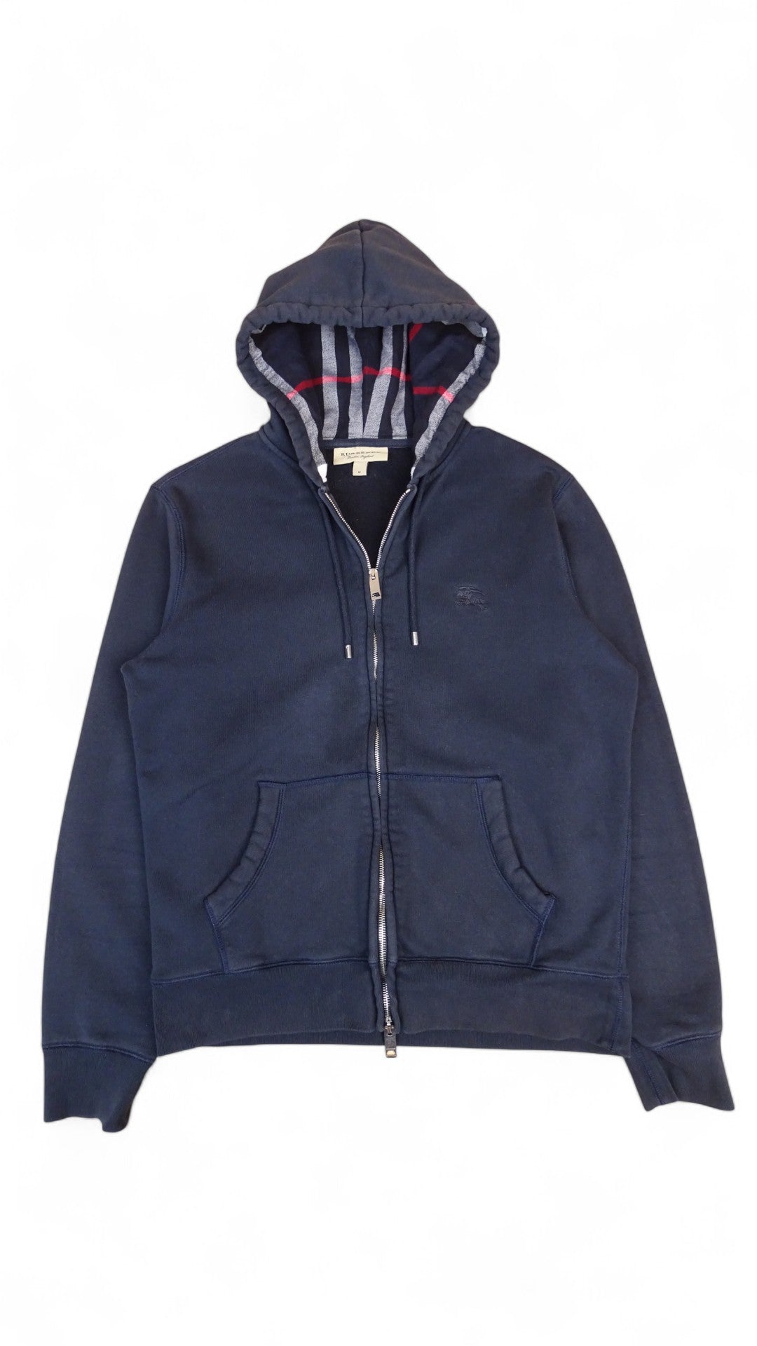 Sweat À Capuche Burberry Bleu Marine M Homme