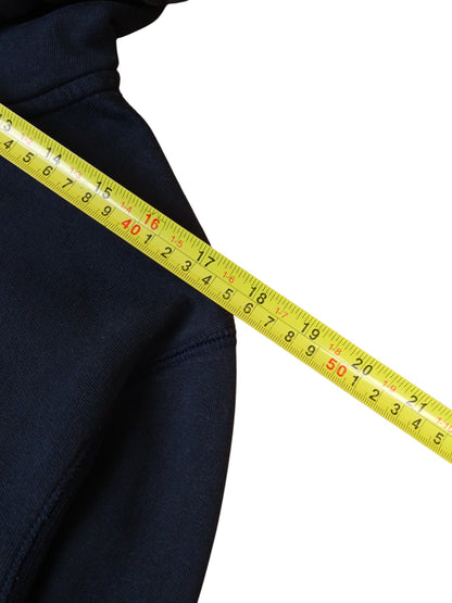 Sweat À Capuche Burberry Bleu Marine M Homme