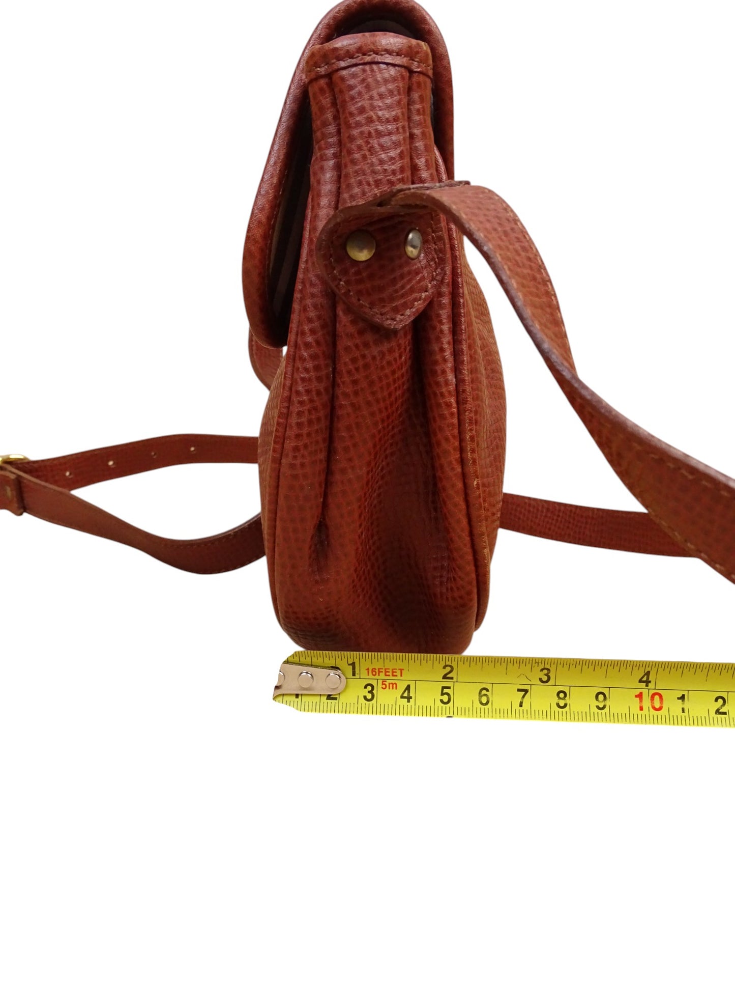 Sacoche Vintage En Cuir Burberry Années 70/80