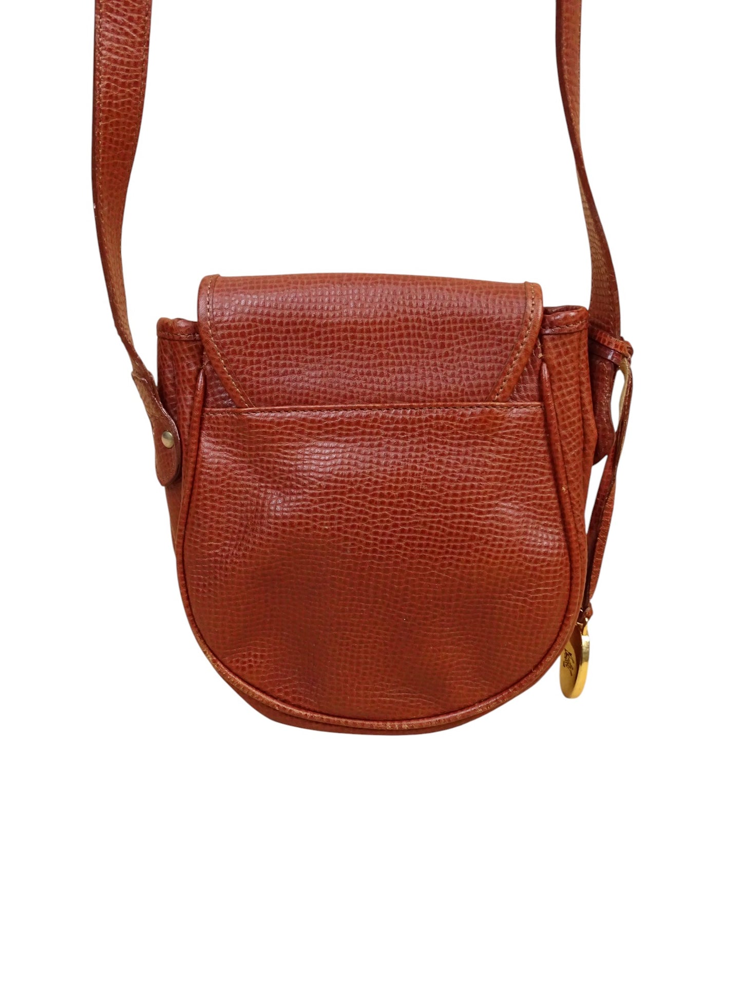 Sacoche Vintage En Cuir Burberry Années 70/80