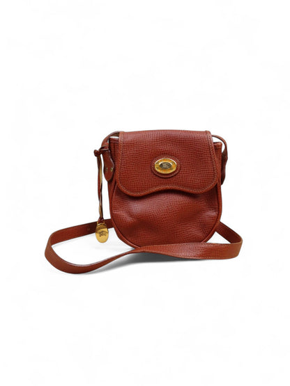 Sacoche Vintage En Cuir Burberry Années 70/80