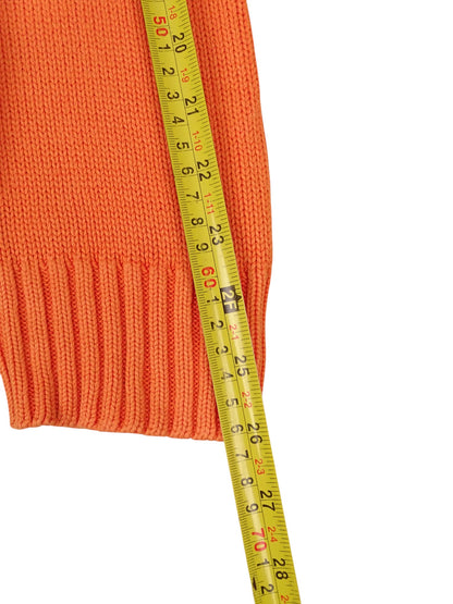 Burberry Veste Zippée Orange L Homme 100% Coton