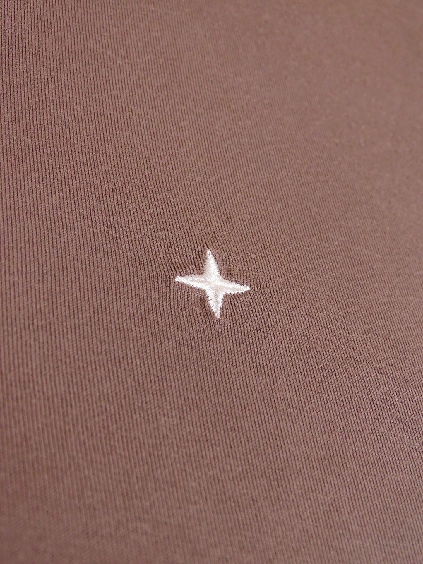 Stone Island T-Shirt Marron Étoile Taille S Homme