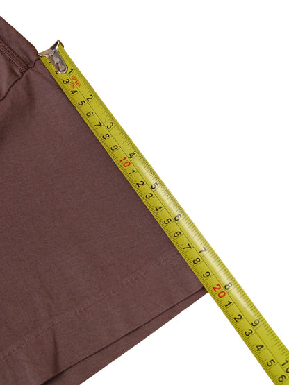 Stone Island T-Shirt Marron Étoile Taille S Homme