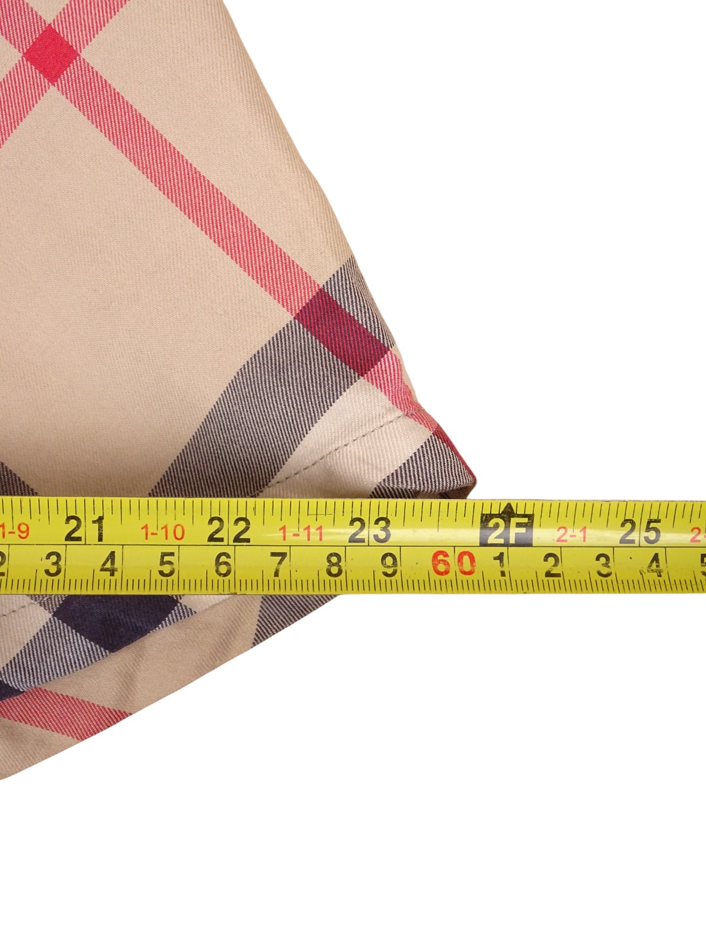 Jupe Burberry Mini Plisée À Carreaux Beige XS Femme