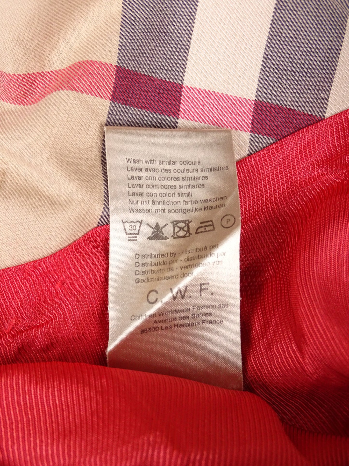 Jupe Burberry Mini Plisée À Carreaux Beige XS Femme