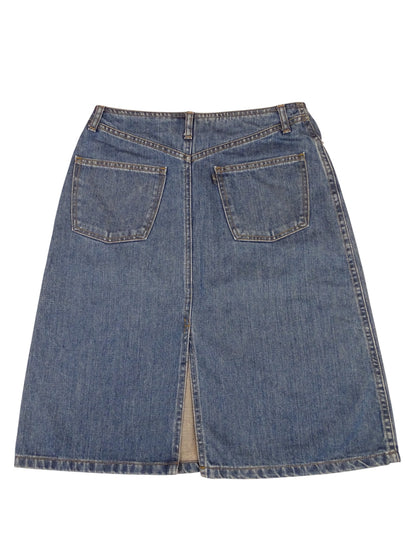 Jupe Burberry En Jean Mi-Longue S Femme