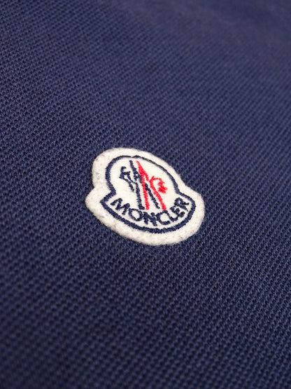 Polo Moncler Bleu Marine Taille M