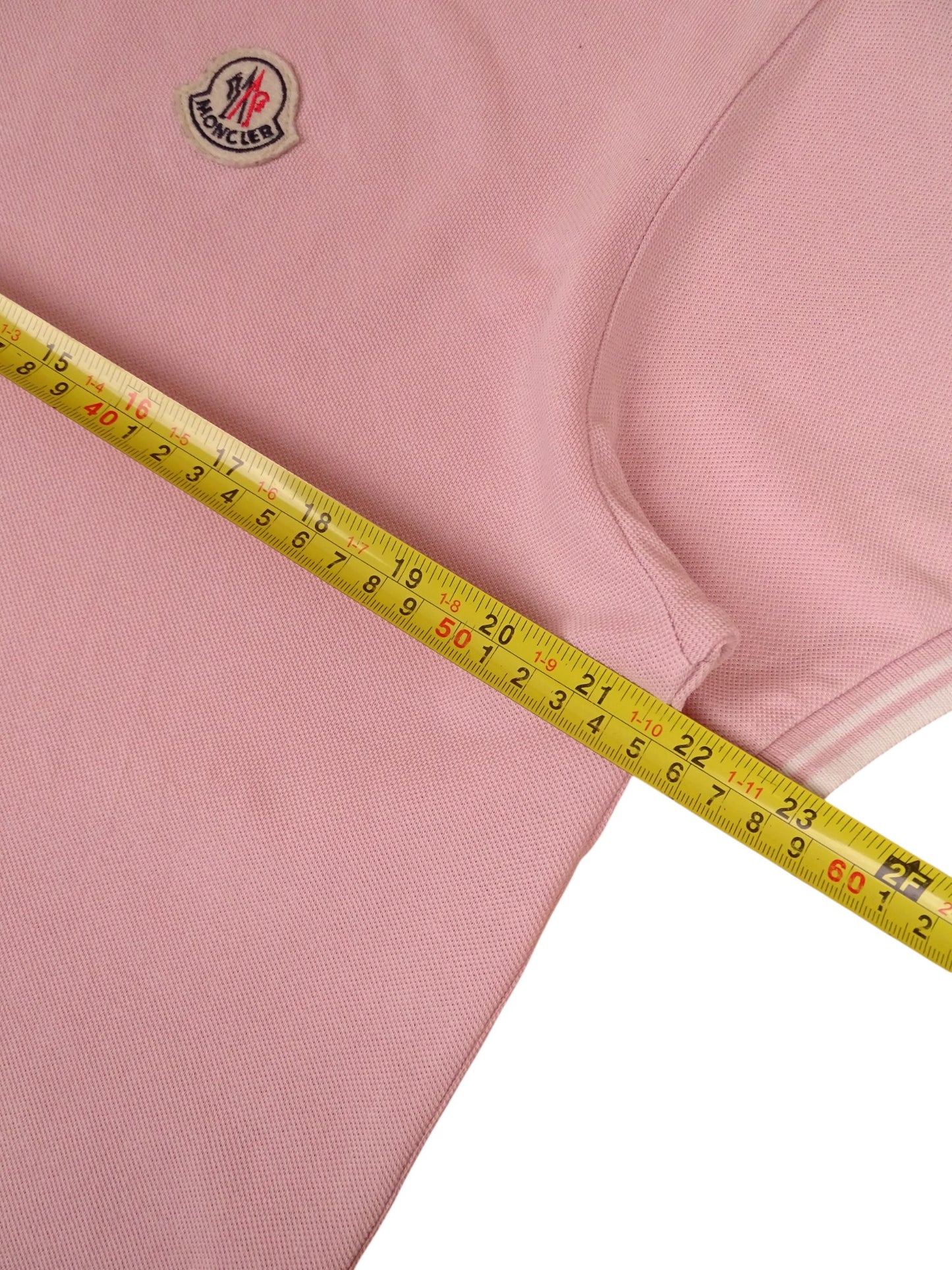 Polo Moncler Rose Coton L