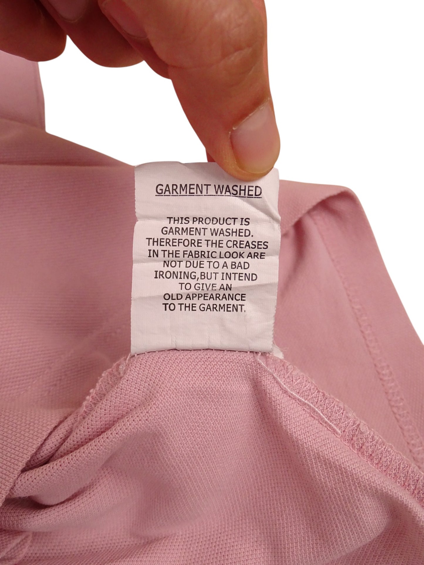 Polo Moncler Rose Coton L