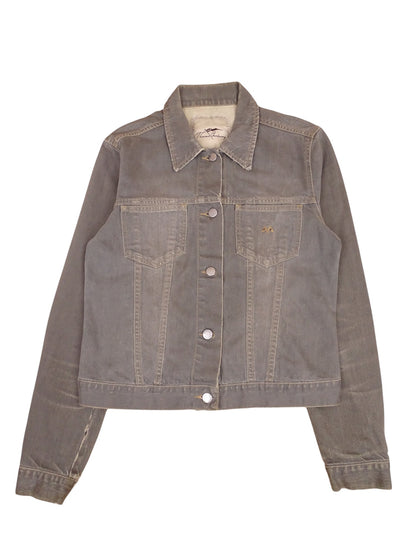 Veste En Jean Grise Déchirée Burberry Femme M