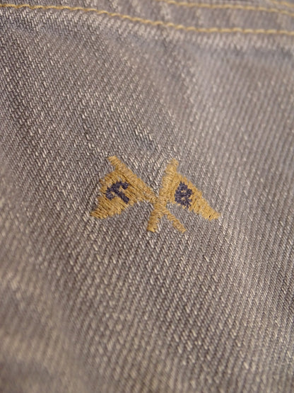 Veste En Jean Grise Déchirée Burberry Femme M