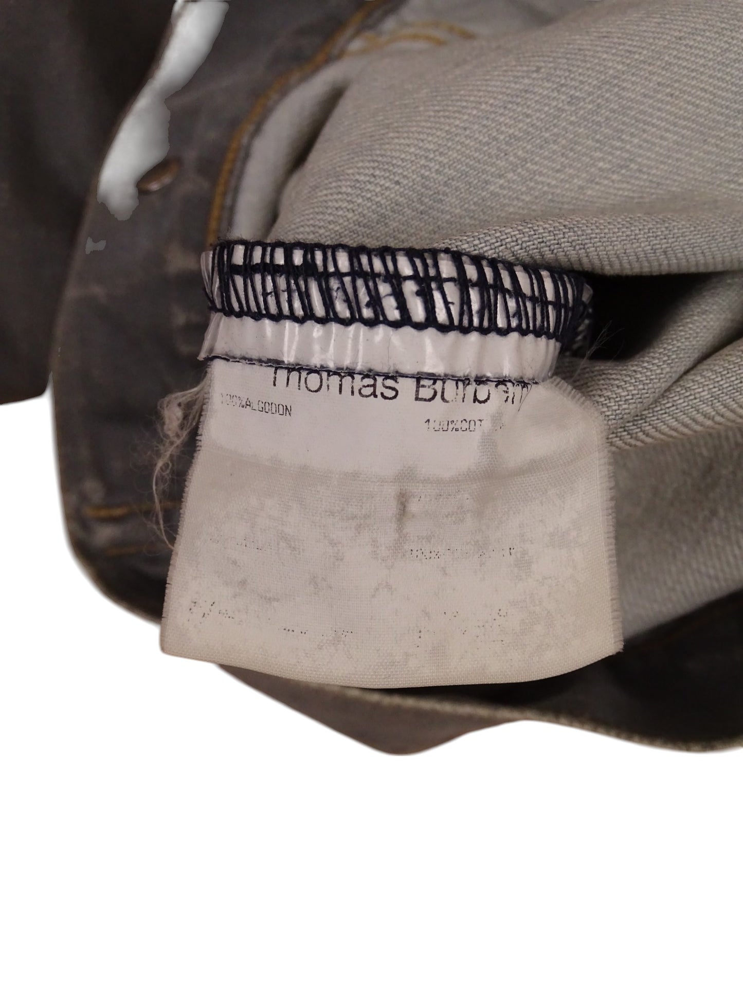 Veste En Jean Grise Déchirée Burberry Femme M