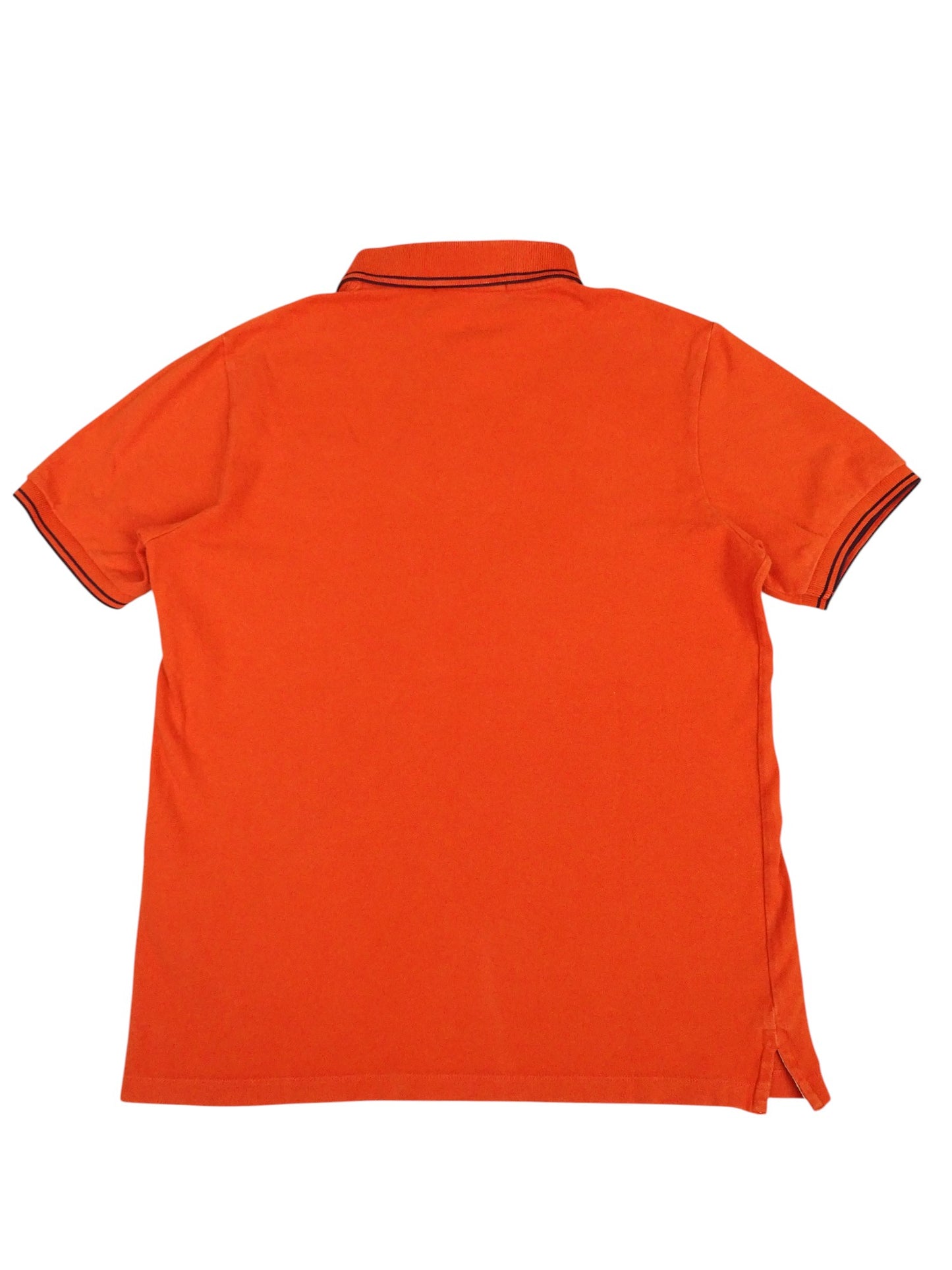 Polo Orange Stone Island 100% Coton M Homme