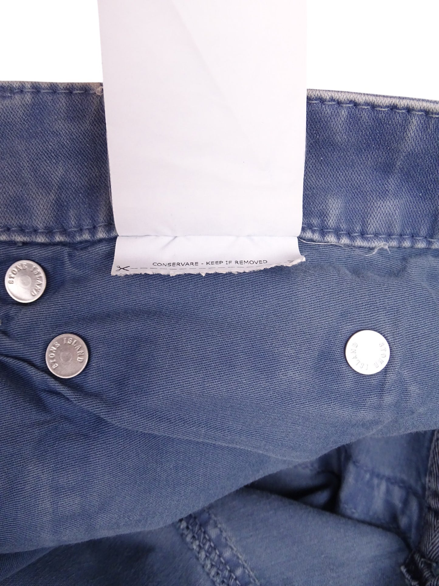 Short Stone Island Bleu Taille 14 Ans