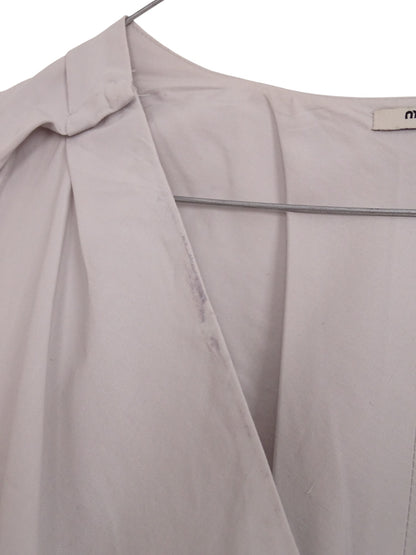 Robe Miu Miu Blanche D’Été Coton Taille S Femme