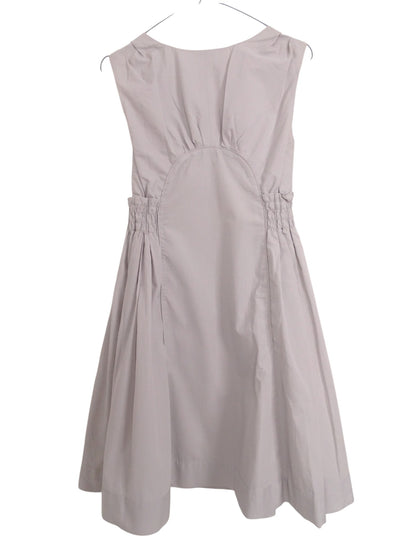 Robe Miu Miu Blanche D’Été Coton Taille S Femme