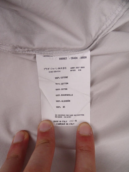 Robe Miu Miu Blanche D’Été Coton Taille S Femme