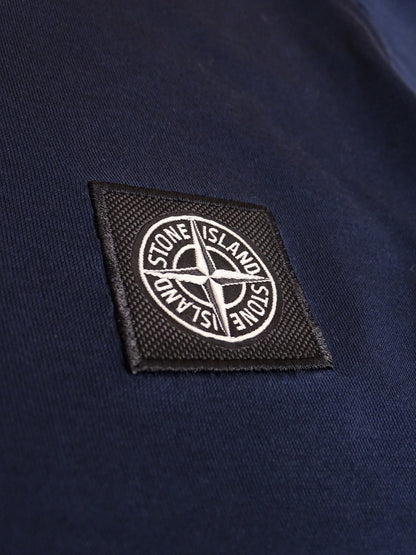 Polo Stone Island Bleu Marine Coton M Homme