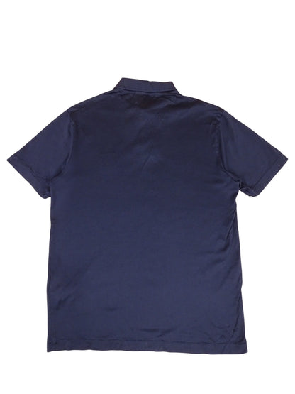 Polo Stone Island Bleu Marine Coton M Homme