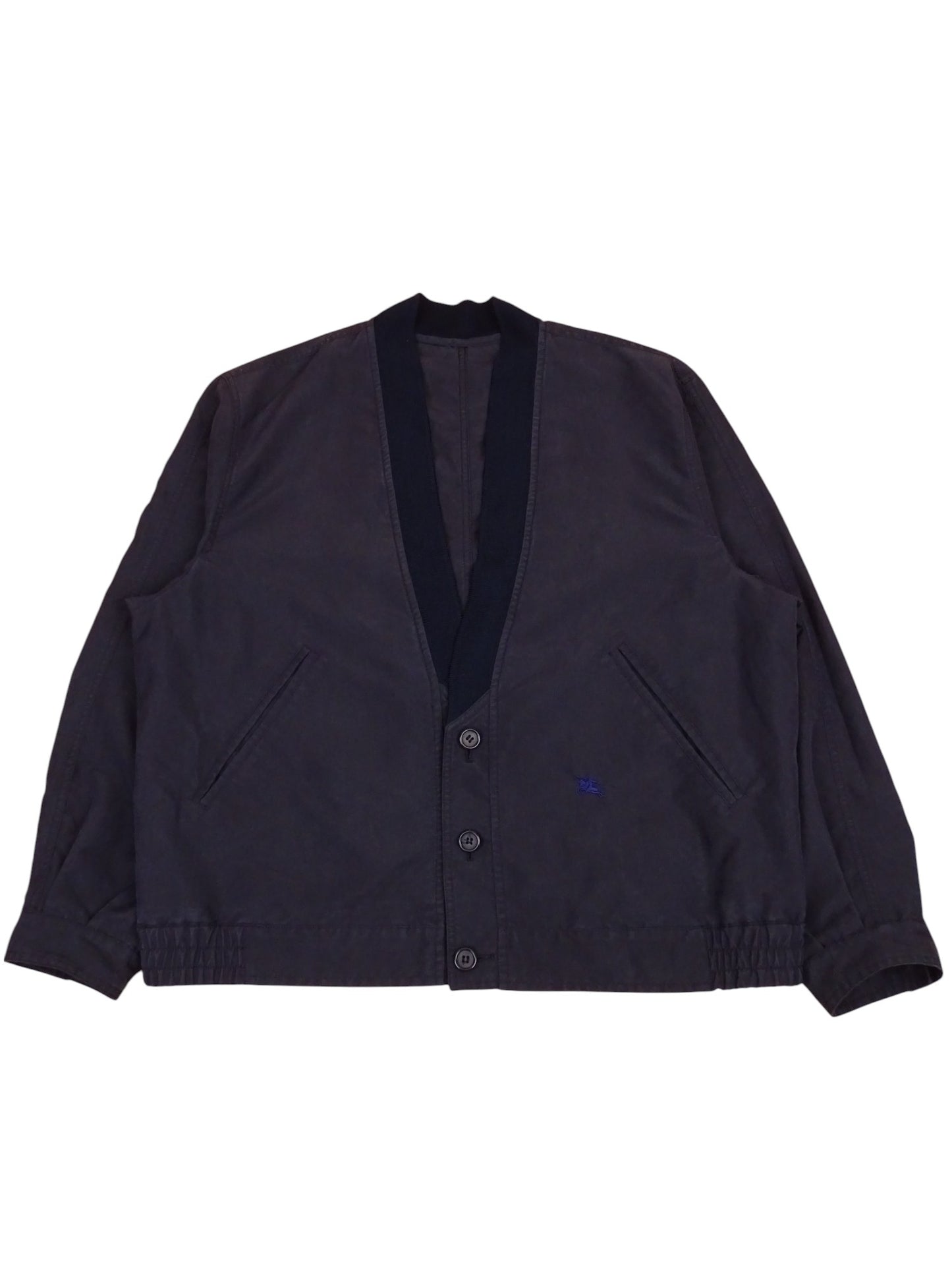 Cardigan Burberry Bleu Marine L Homme