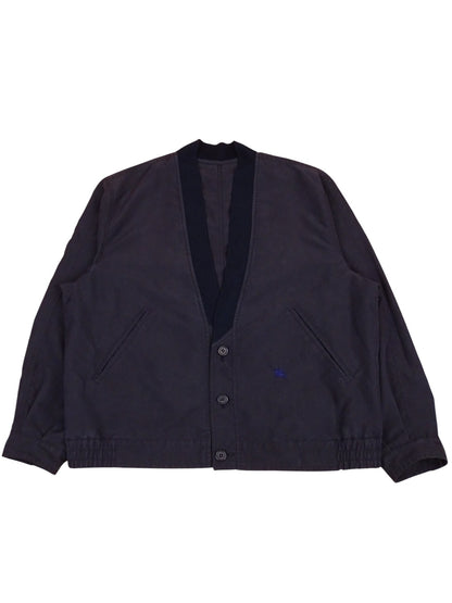 Cardigan Burberry Bleu Marine L Homme