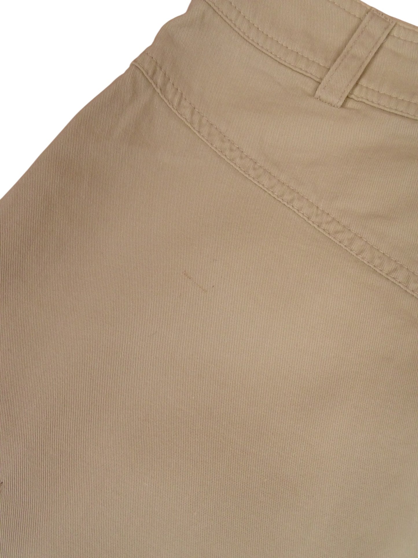 Jupe Coton Beige Burberry Avec Poche L Femme