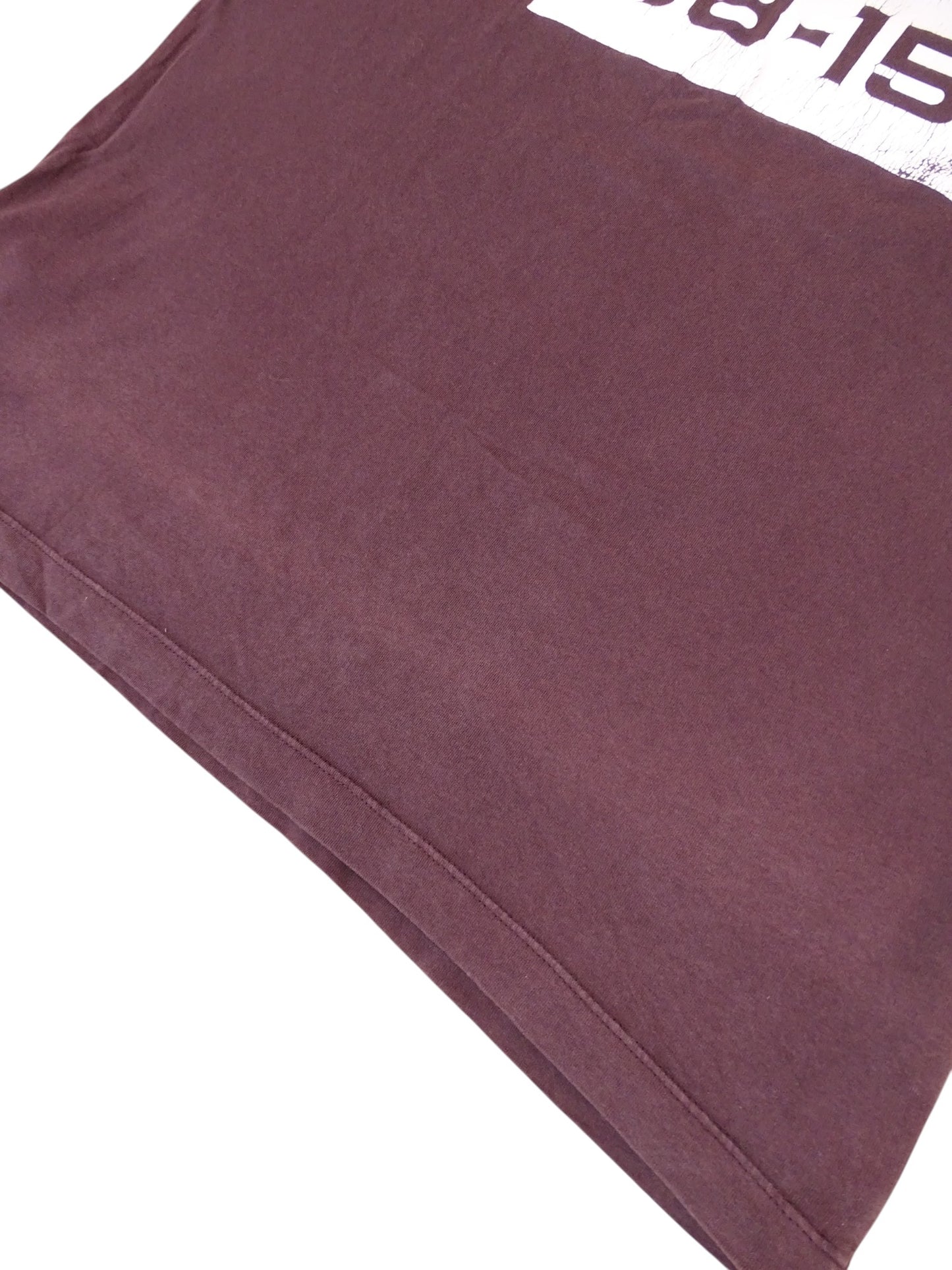 T-shirt Stone Island Violet Imprimé Dos M Homme