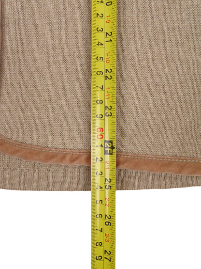 Veste Blazer Burberry Beige L Femme Laine